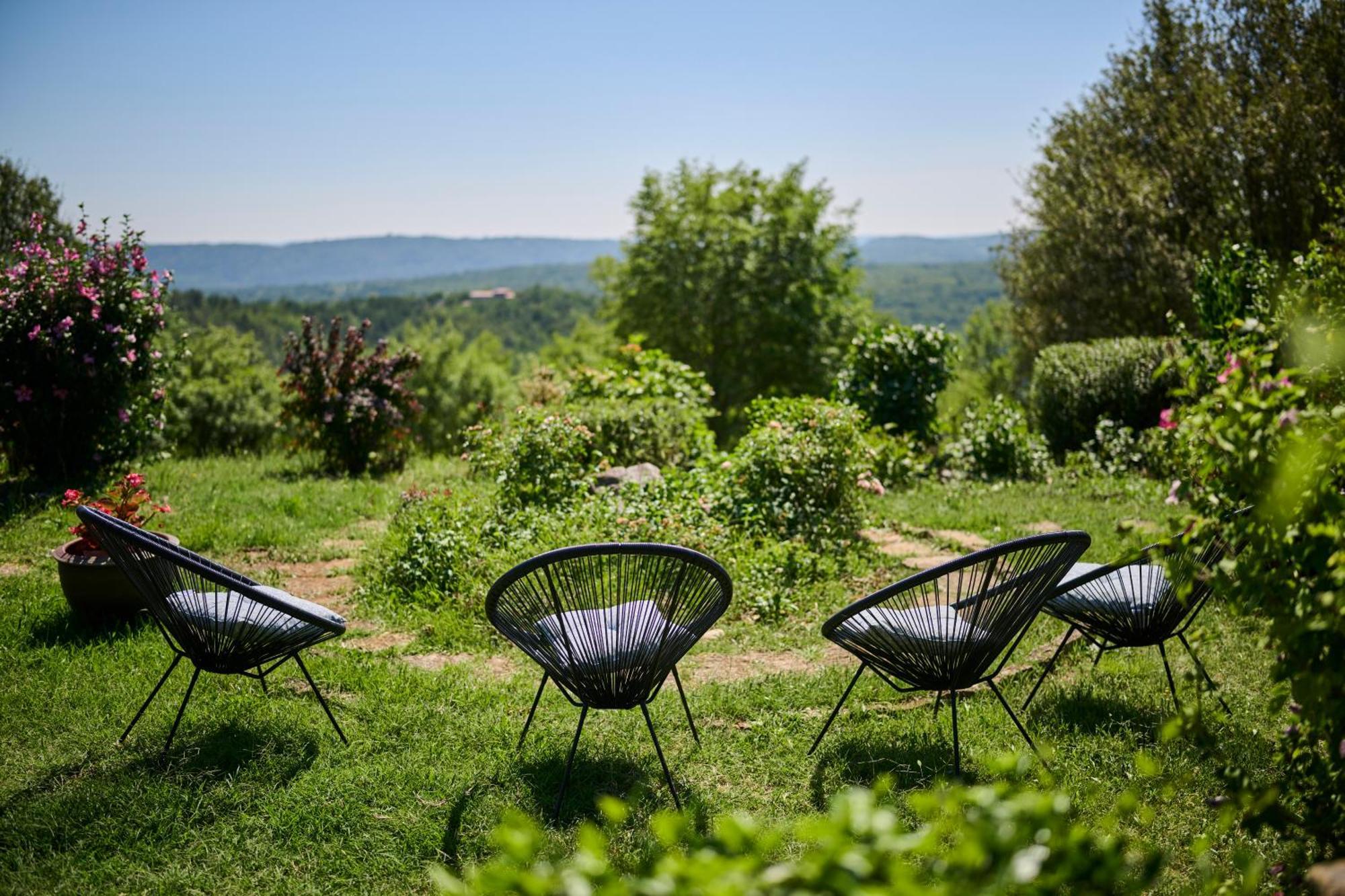 Вилла Casa Del Conte - Peaceful Hideaway In North Istria Грожнян Экстерьер фото