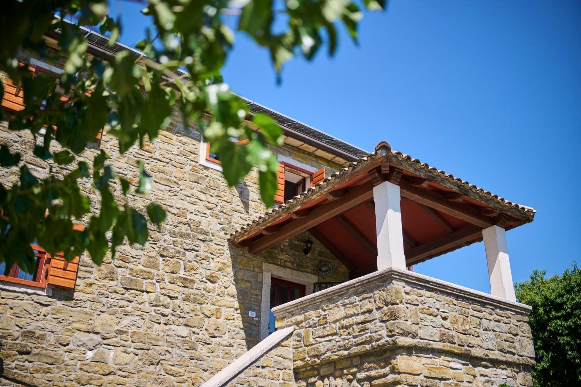 Вилла Casa Del Conte - Peaceful Hideaway In North Istria Грожнян Экстерьер фото